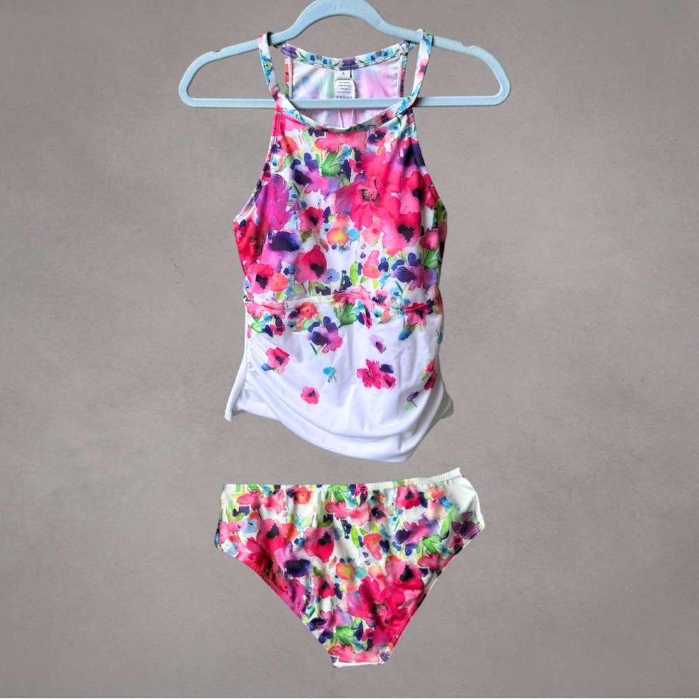 3/$35 Floral Tankini 2 Piece Bikini Set Swim Set